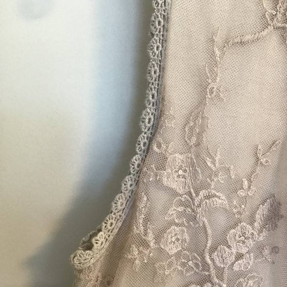 VINTAGE Inspired Lace Tank Top with Cotton lining - Picture 8 of 8